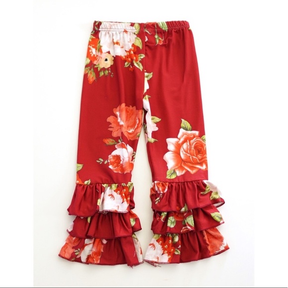 Little girl ruffle pants - Picture 2 of 2